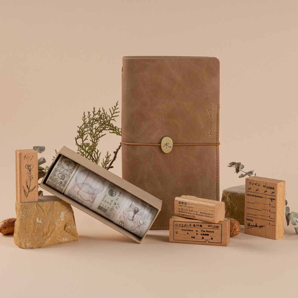 Hinoki - ‘Into the Forest’ PET + Washi Tape Set
