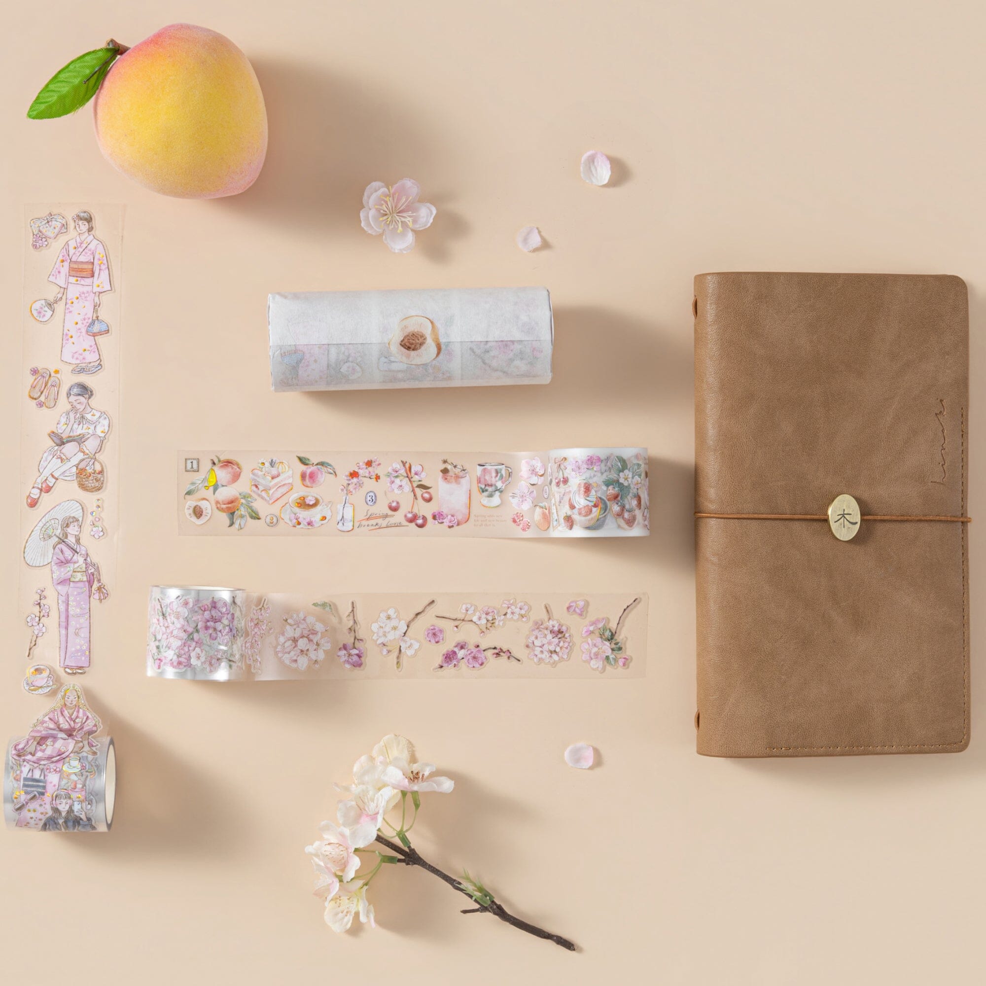 Hinoki - ‘Into the Spring’ PET Decorative Tape