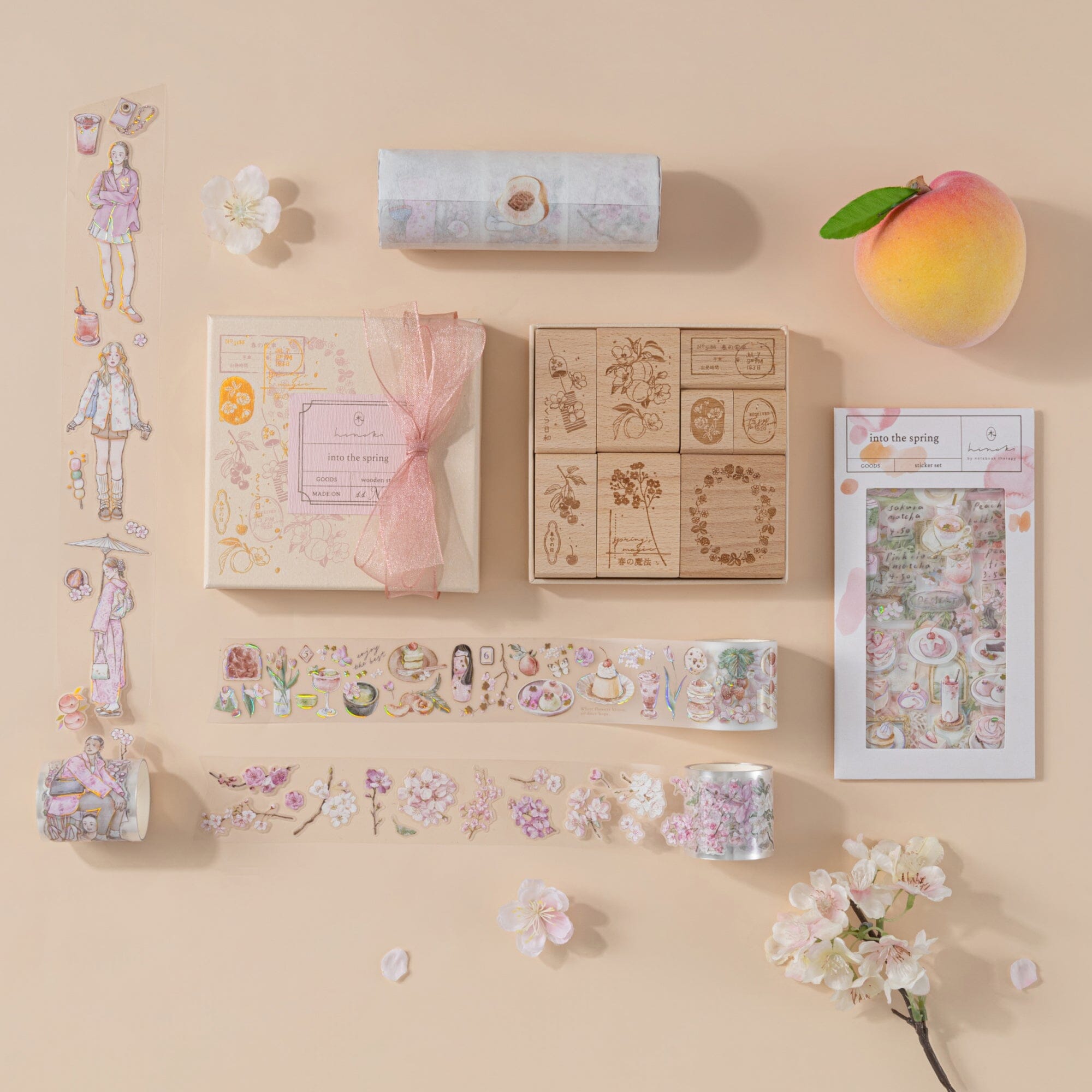 Hinoki - ‘Into the Spring’ PET Decorative Tape