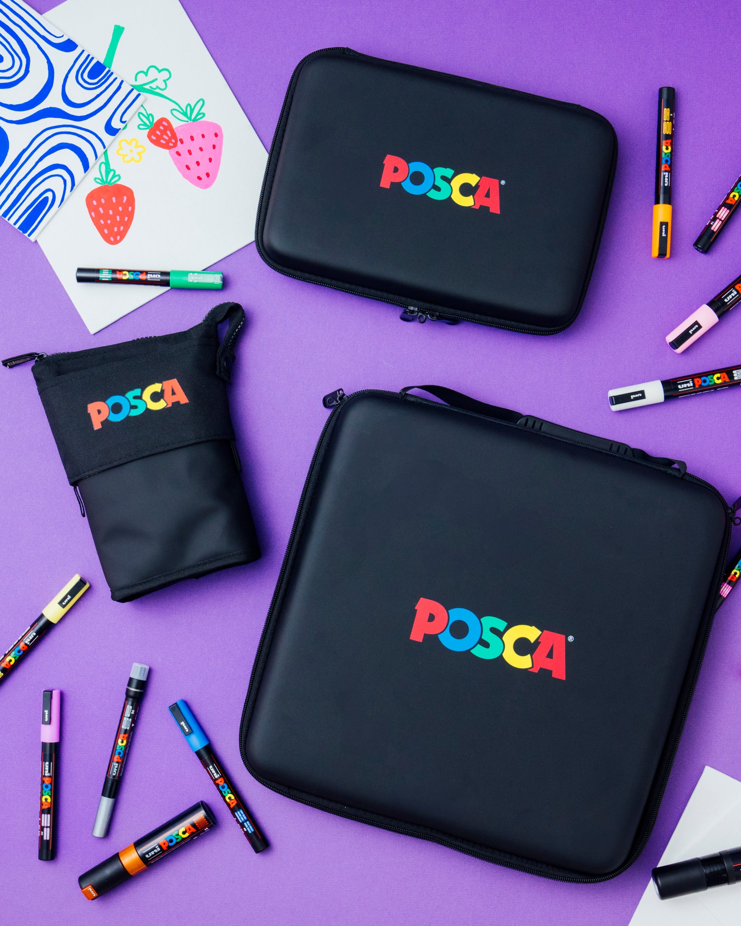 uni POSCA® PC-5M Exclusive Special Edition Set (16 Pack)