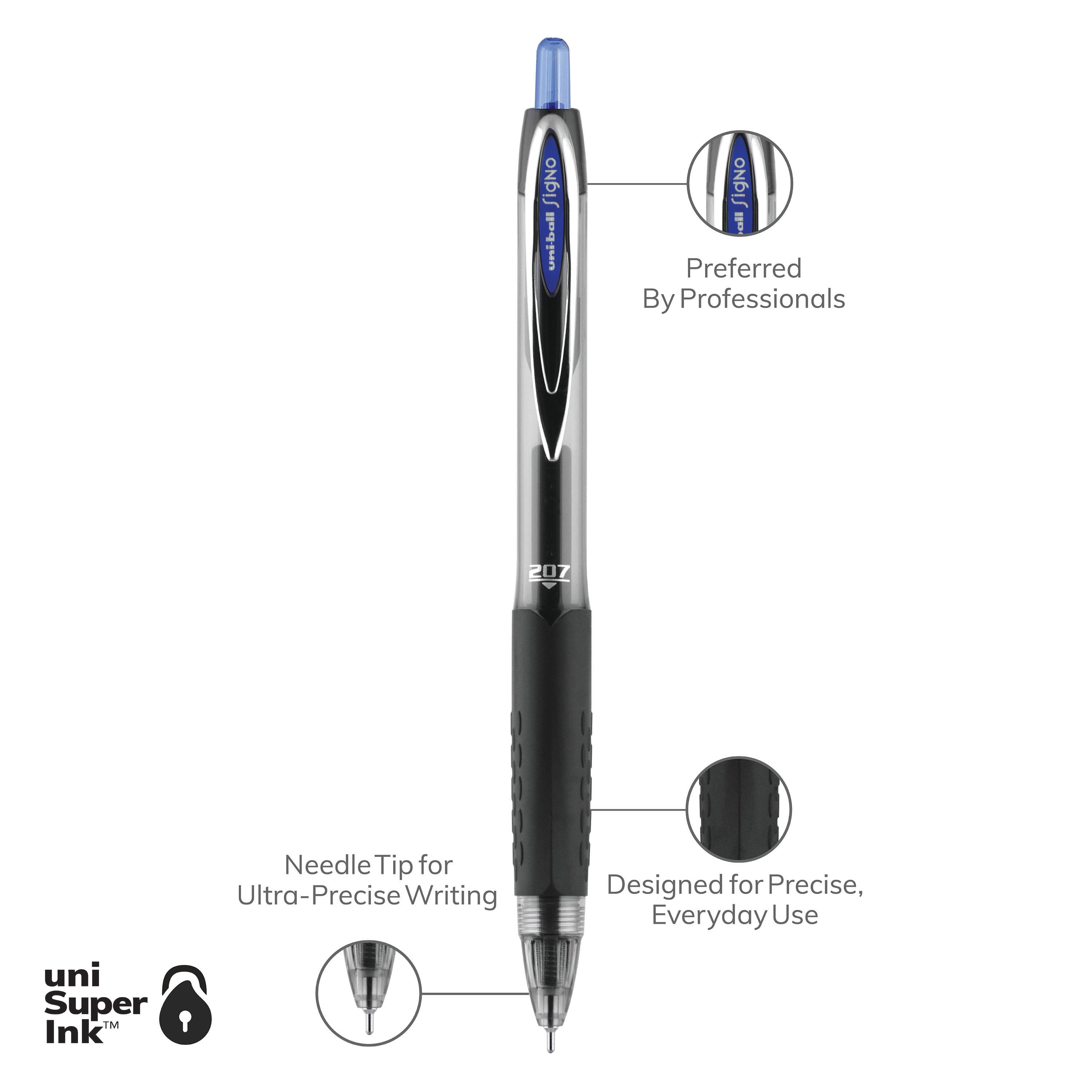 uniball™ 207 Needle, Gel Pen