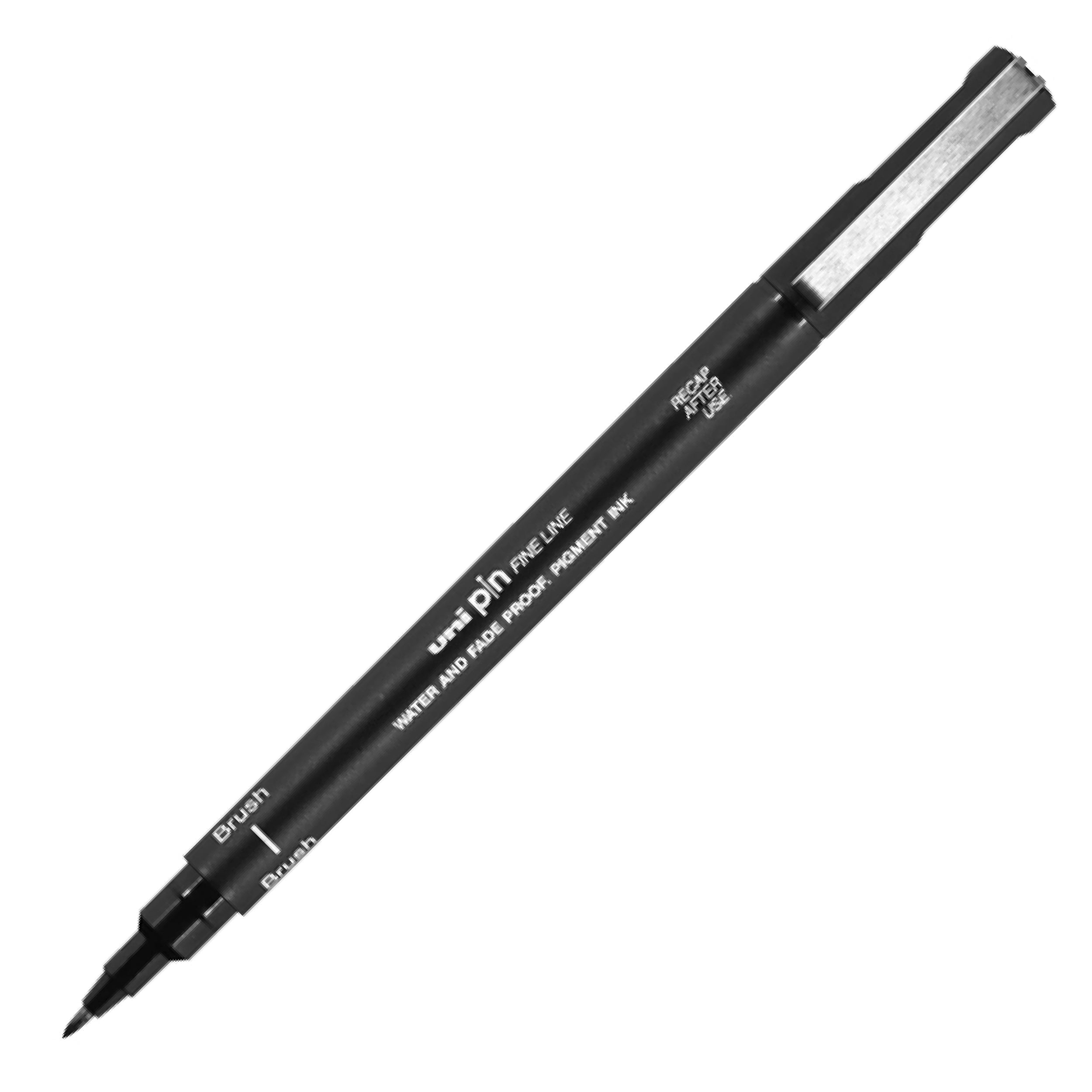 uni® Pin, Fine Line Drawing Pen, Brush Tip
