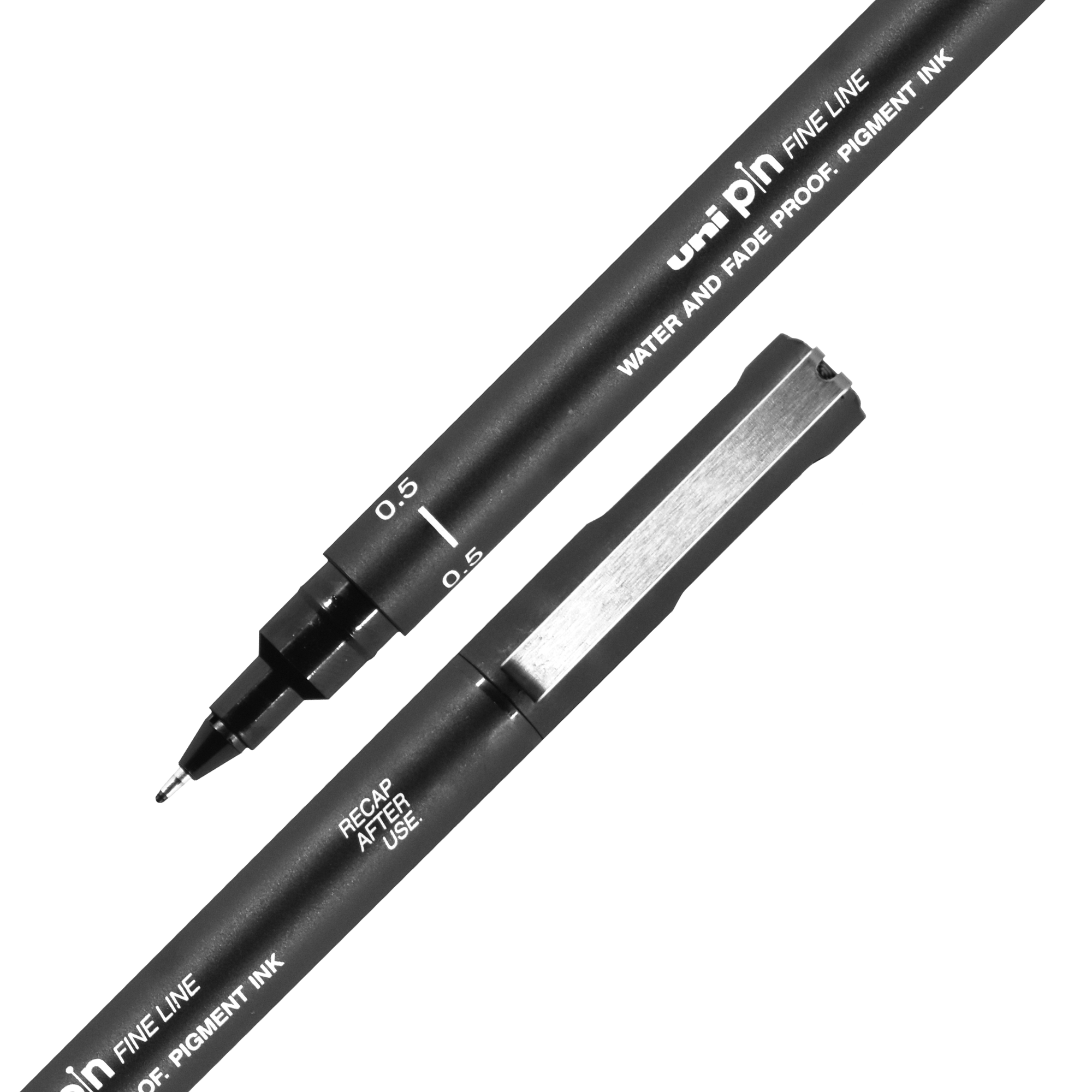 uni® Pin, Fine Line Drawing Pen, 0.05 mm